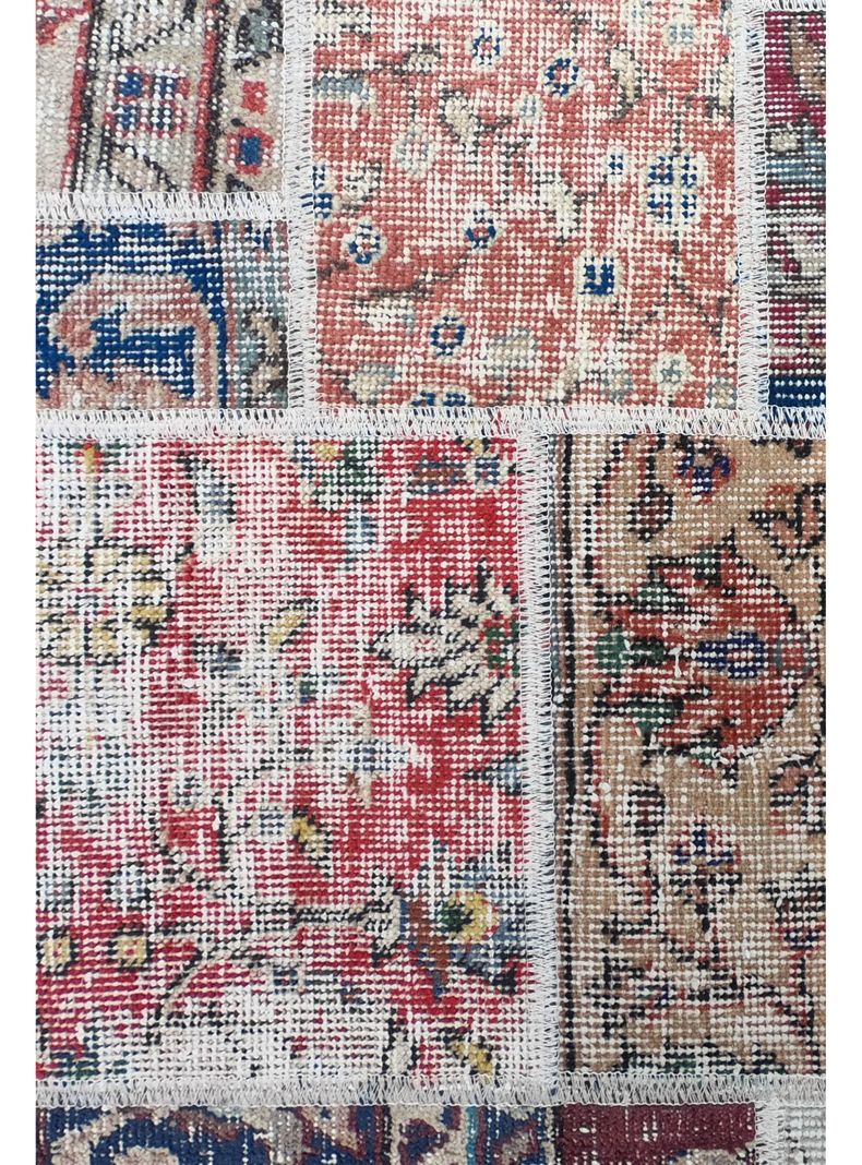 Alfombra Persa de Lana, Patchwork Estambul de 3.50 x 0.80 mts, AA017-1