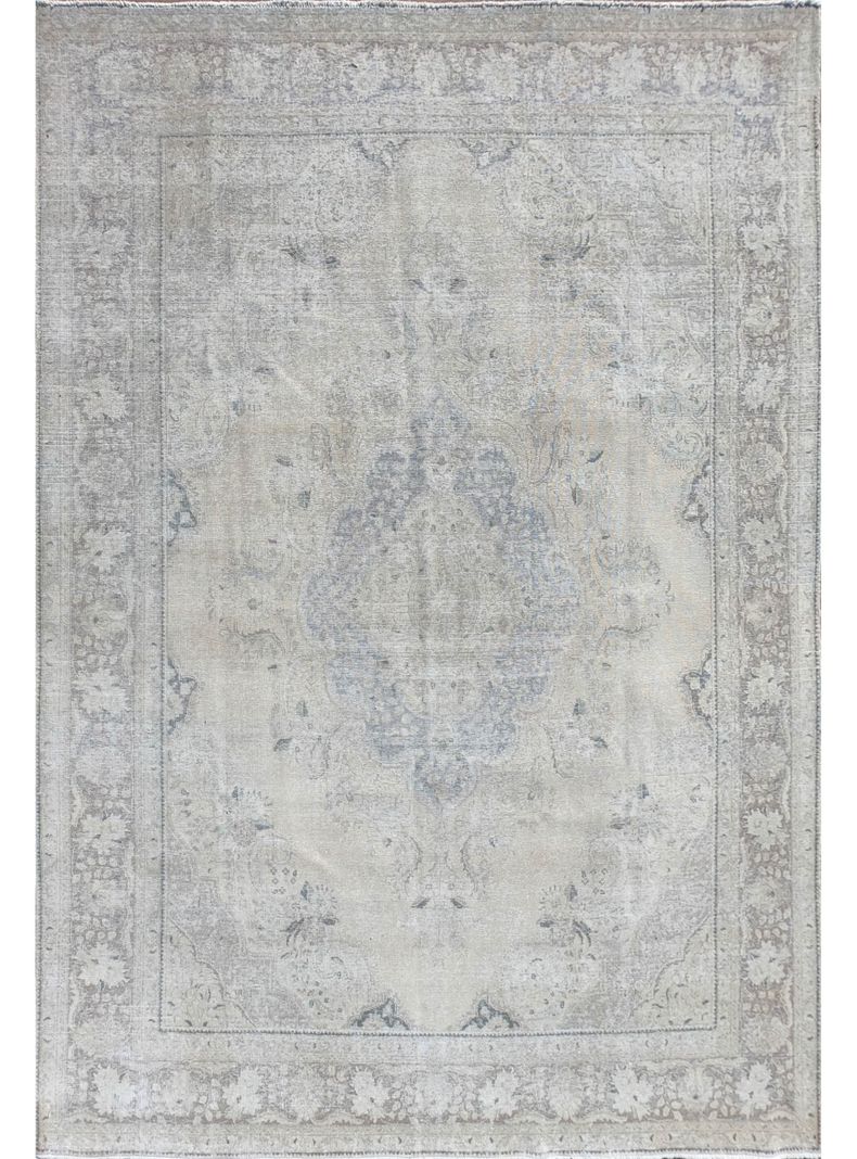 Alfombra Persa Vintage de Lana de 3.80 x 2.90 mts, AA118-0