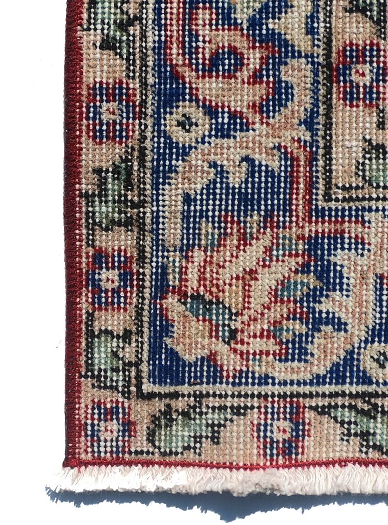 Alfombra Persa Vintage de Lana de 3.00 x 1.50 mts, AA106-2