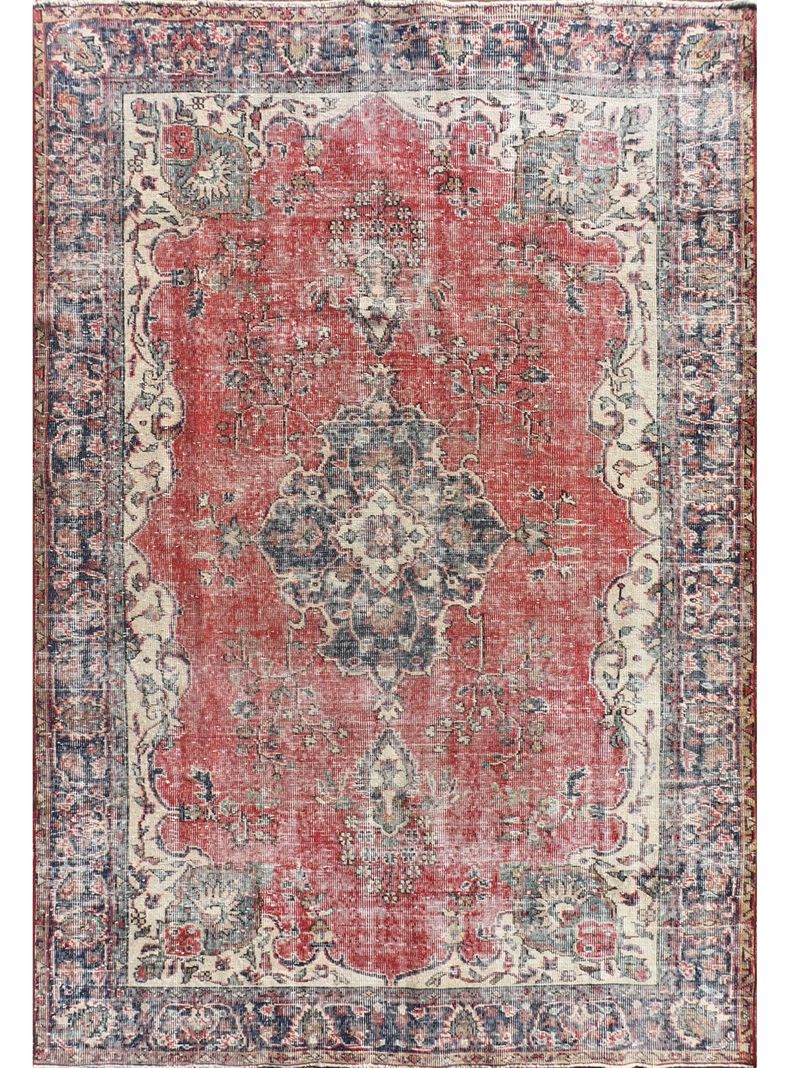 Alfombra Persa Vintage de Lana de 2.80 x 1.70 mts, VI016-0