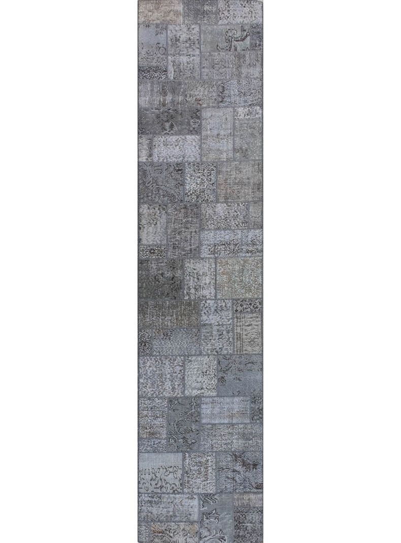 Alfombra Persa de Lana, Patchwork Estambul de 4.00 x 0.80 mts, AA025-0