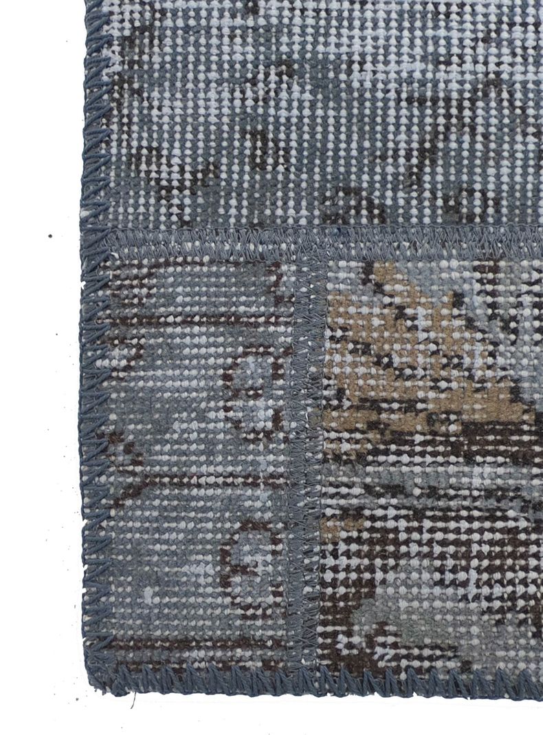Alfombra Persa de Lana, Patchwork Estambul de 4.00 x 0.80 mts, AA025-2