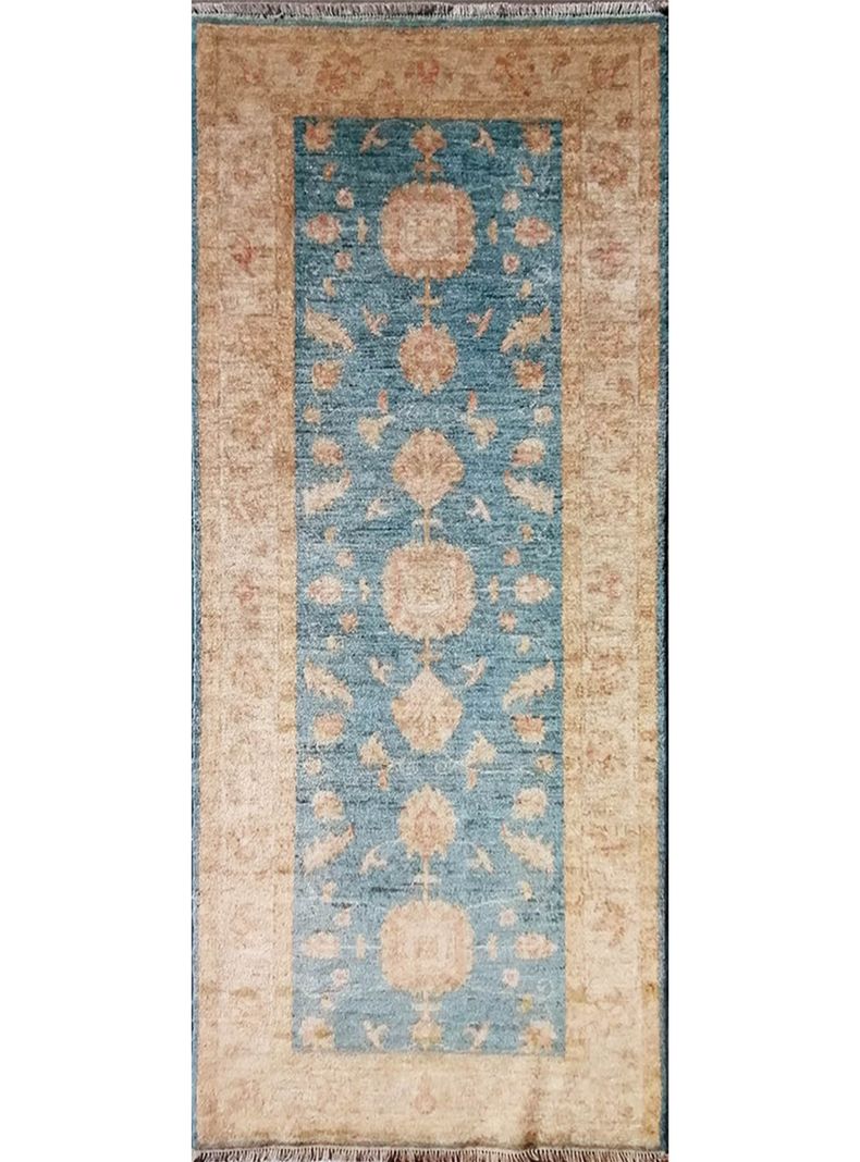 Alfombra Persa Clásica de Lana, Farahan 2.00 x 0.80 mts, FA122-0