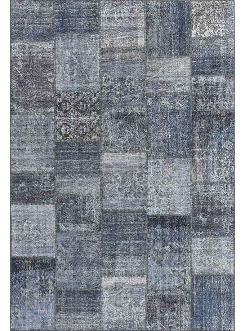 Alfombra Persa de Lana, Patchwork Vintage de 3.50 x 2.50 mts, AA024-0
