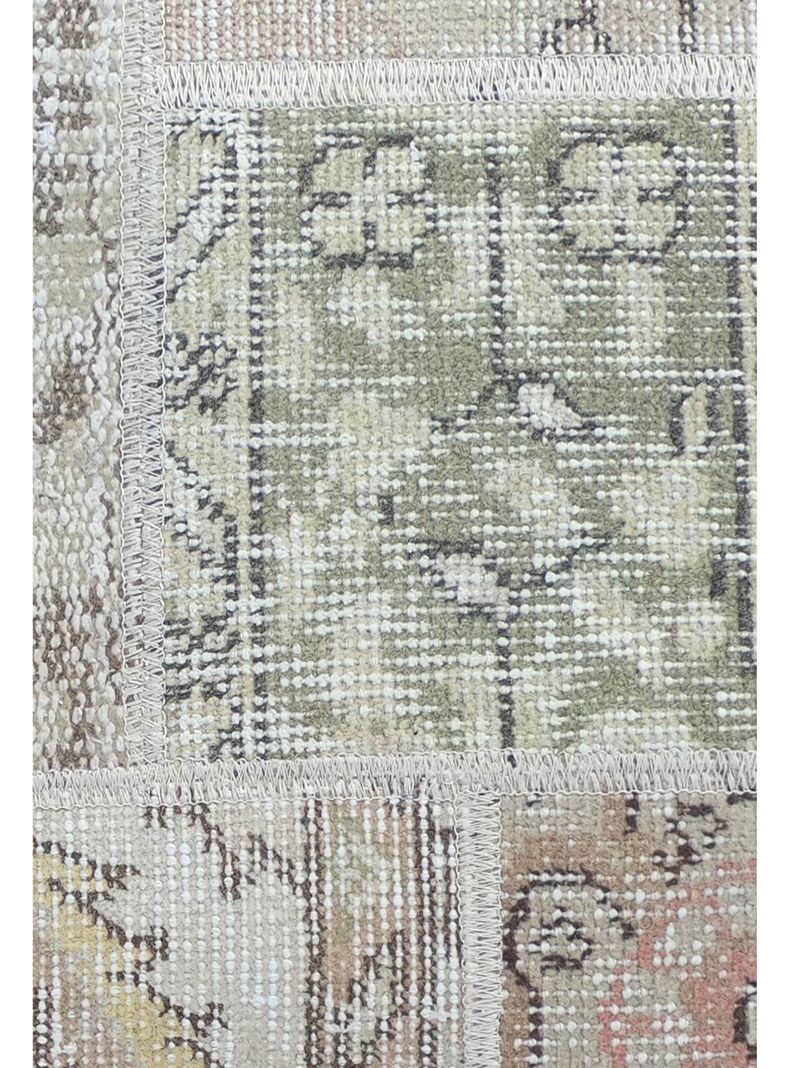 Alfombra Persa de Lana, Patchwork Estambul de 3.50 x 0.80 mts, AA015-1