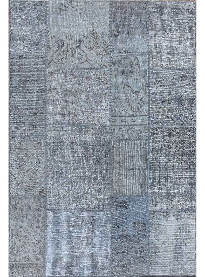 Alfombra Persa de Lana, Patchwork Vintage de 2.00 x 1.50 mts, AA053-0