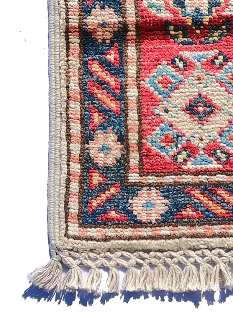Alfombra Persa Clásica de Lana, Kazak Ghazni de 3.10 x 0.80 mts., KG132-2