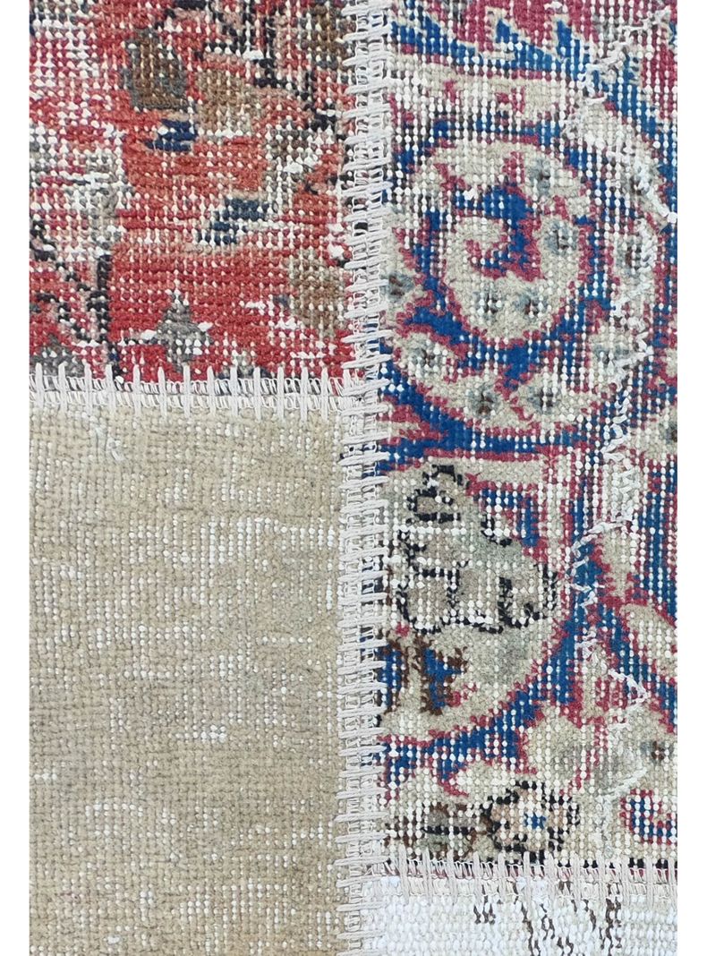 Alfombra Persa de Lana, Patchwork Vintage de 3.50 x 0.80 mts, AA023-1