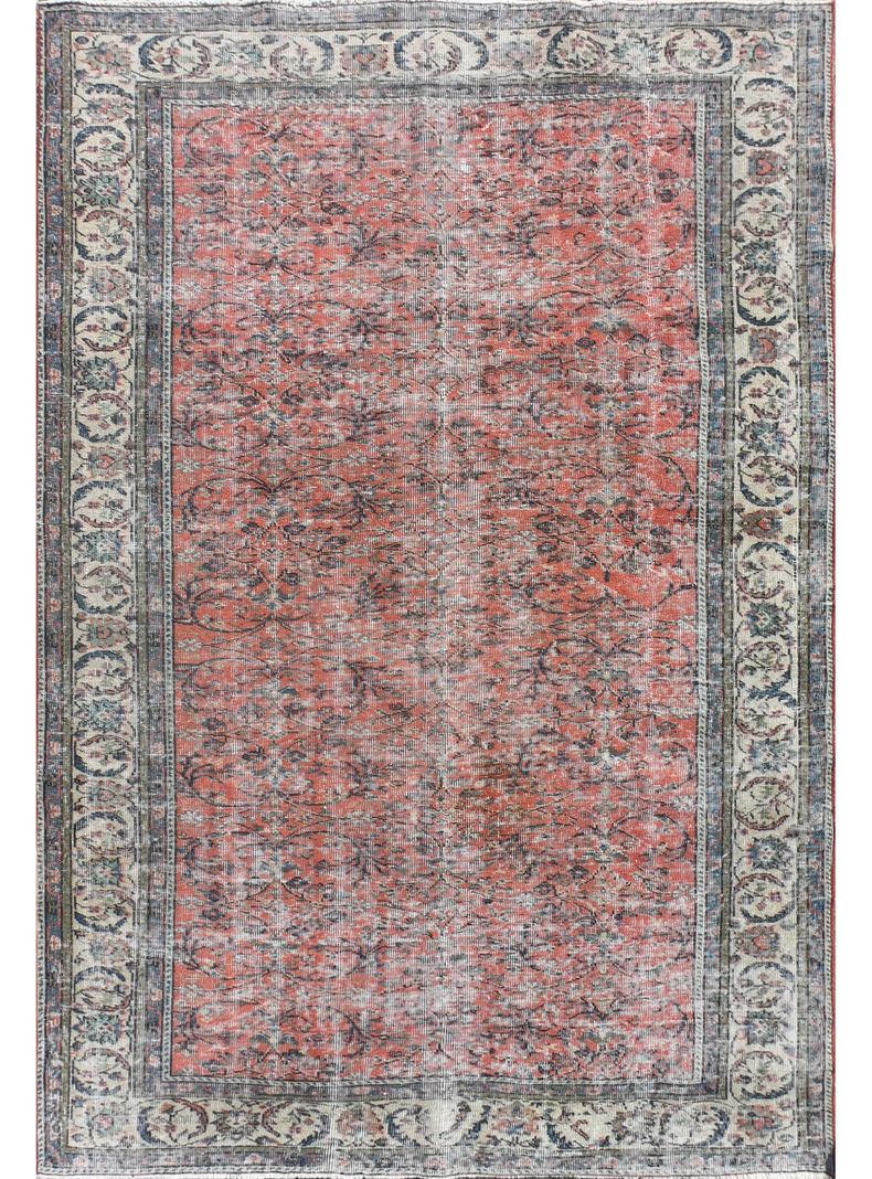 Alfombra Persa Vintage de Lana de 3.00 x 2.00 mts, AA108-0