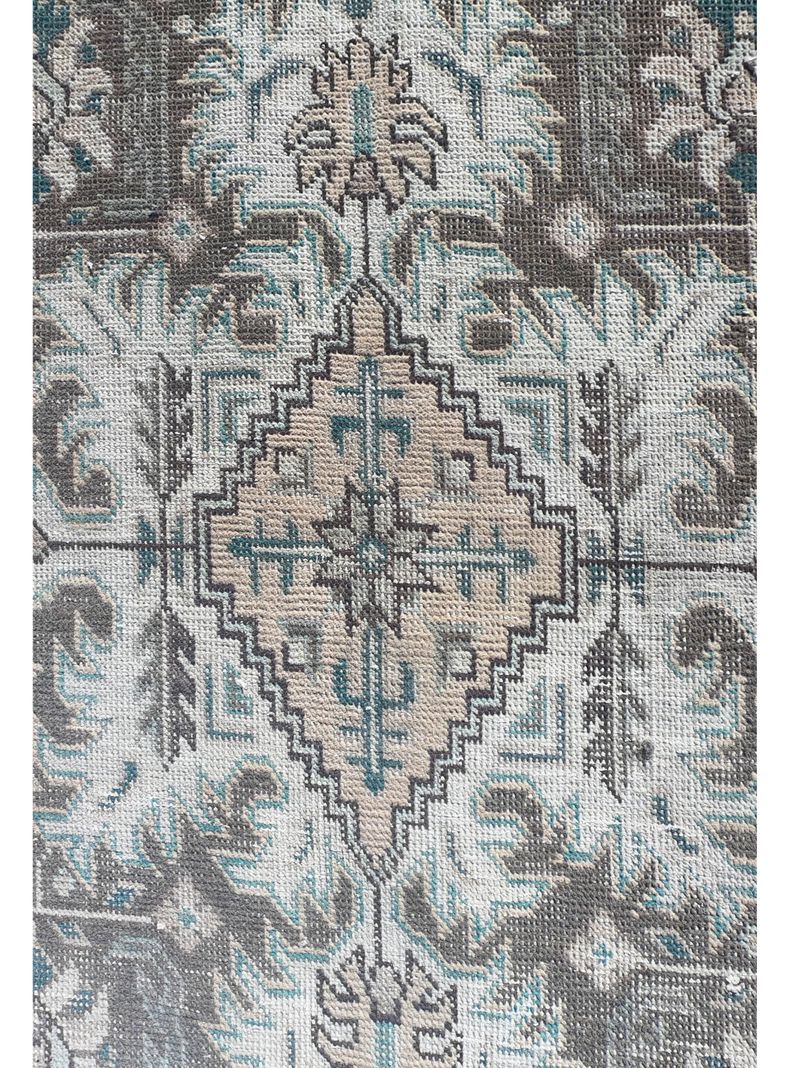 Alfombra Persa Vintage de Lana de 3.70 x 2.90 mts, AA116-1