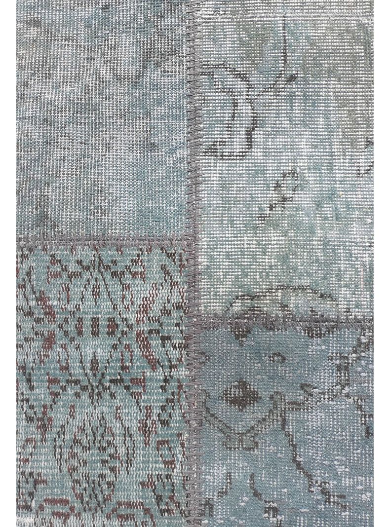 Alfombra Persa de Lana, Patchwork Vintage de 3.00 x 2.50 mts, AA075-1
