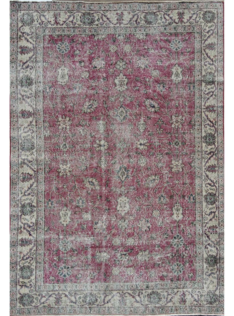 Alfombra Persa Vintage de Lana 2.60 x 1.60 mts, VI196-0