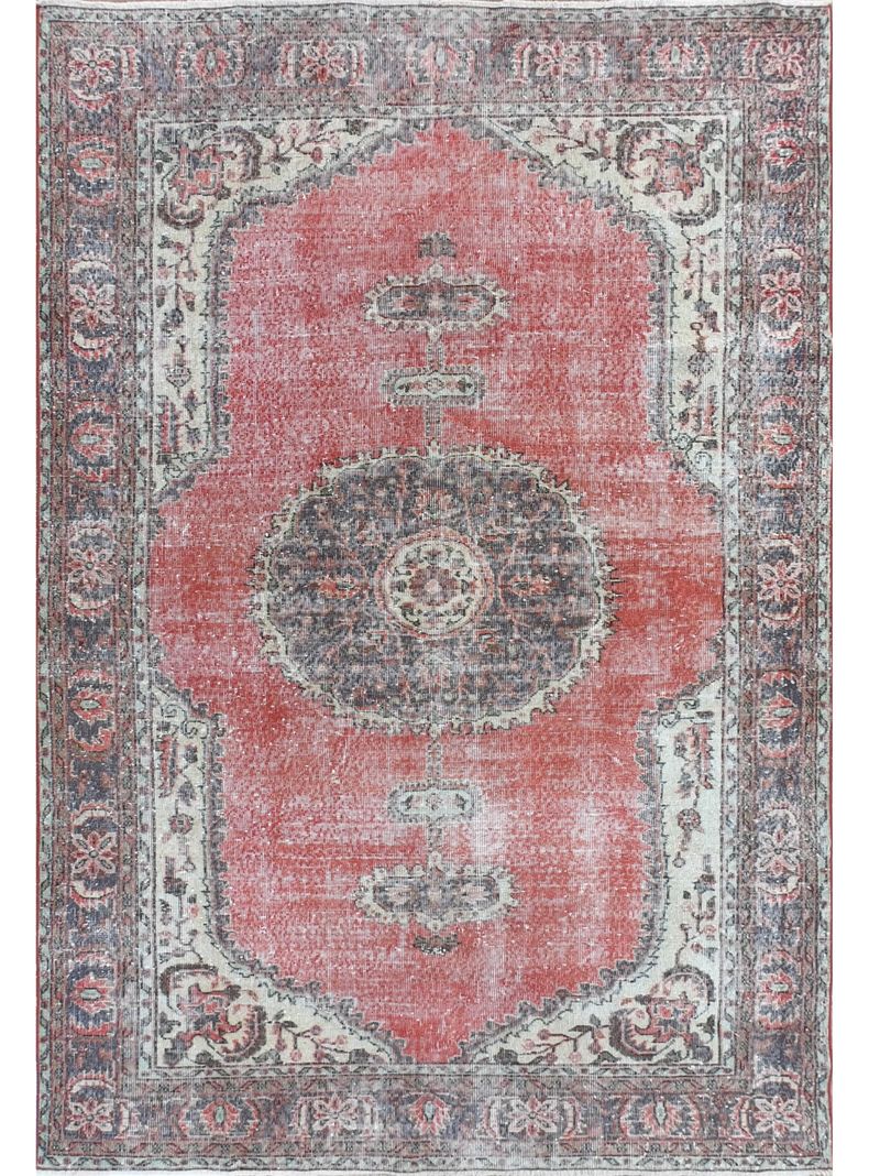 Alfombra Persa Vintage de Lana de 2.90 x 2.00 mts, AA043-0