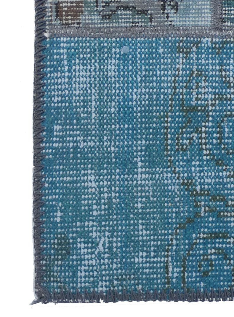 Alfombra Persa de Lana, Patchwork Estambul de 3.50 x 0.80 mts, AA012-2