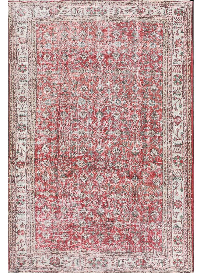 Alfombra Persa Vintage de Lana 3.10 x 1.90 mts, VI045-0