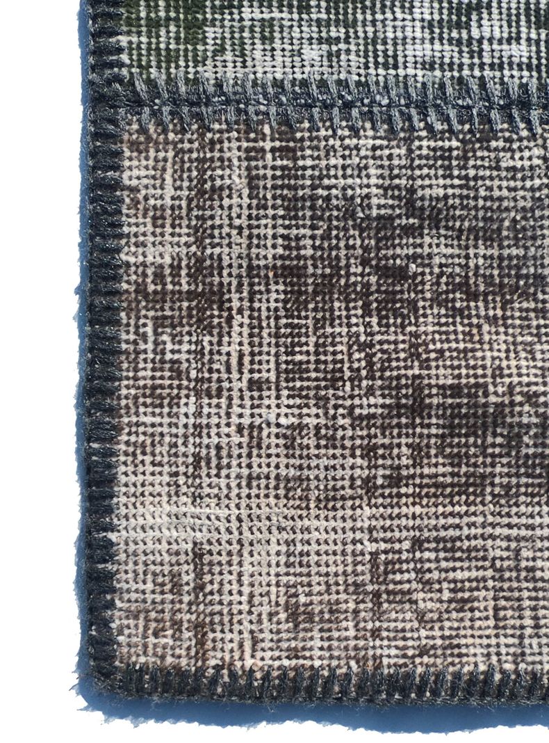 Alfombra Persa de Lana, Patchwork Vintage de 2.40 x 1.70 mts, AA059-2