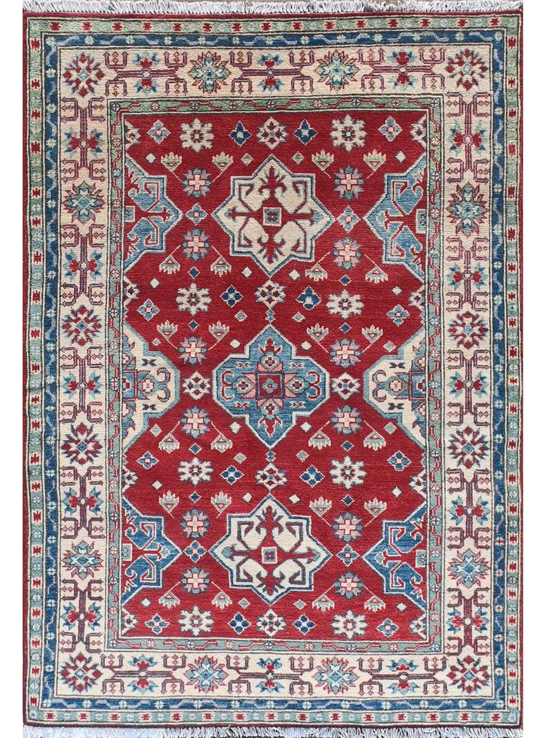 Alfombra Persa Clásica de Lana, Kazak de 1.80 x 1.20 mts., KZ192-0