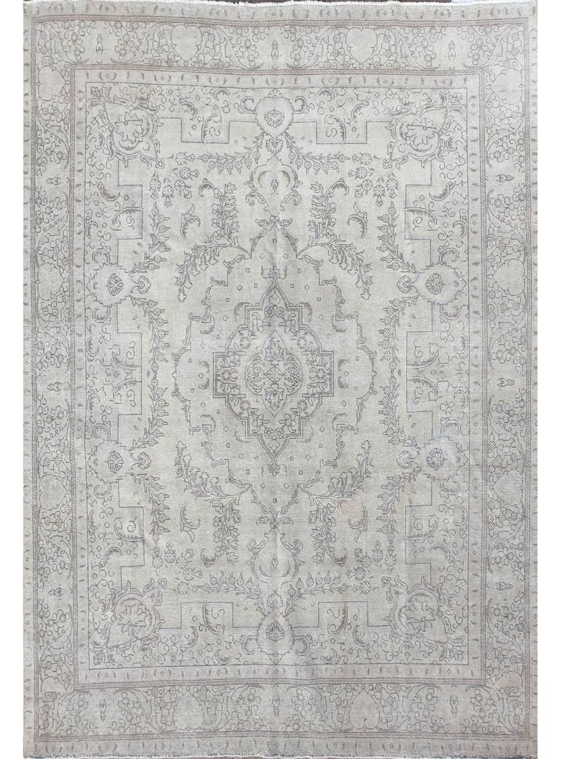 Alfombra Persa Vintage de Lana de 3.80 x 3.00 mts, AA119-0