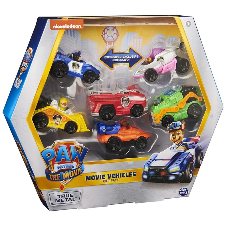 Juguete Pack 6 Autos Paw Patrol Infantil-0