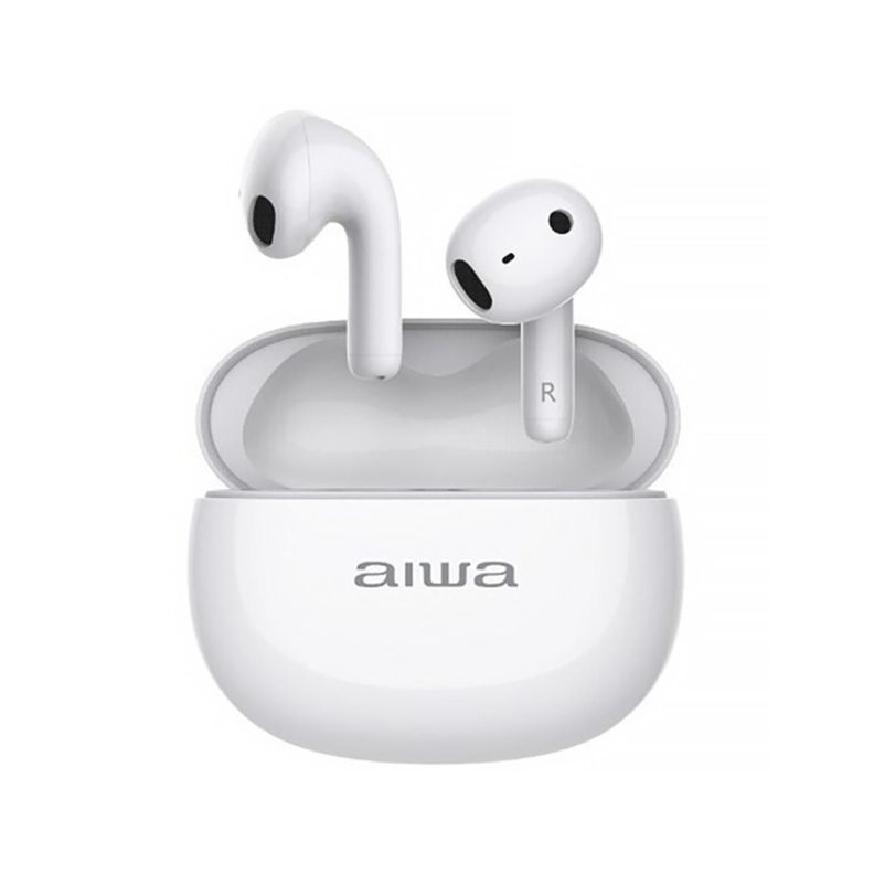 Audifonos Bluetooth Recargables TWS InEar Blanco AWTWSD8