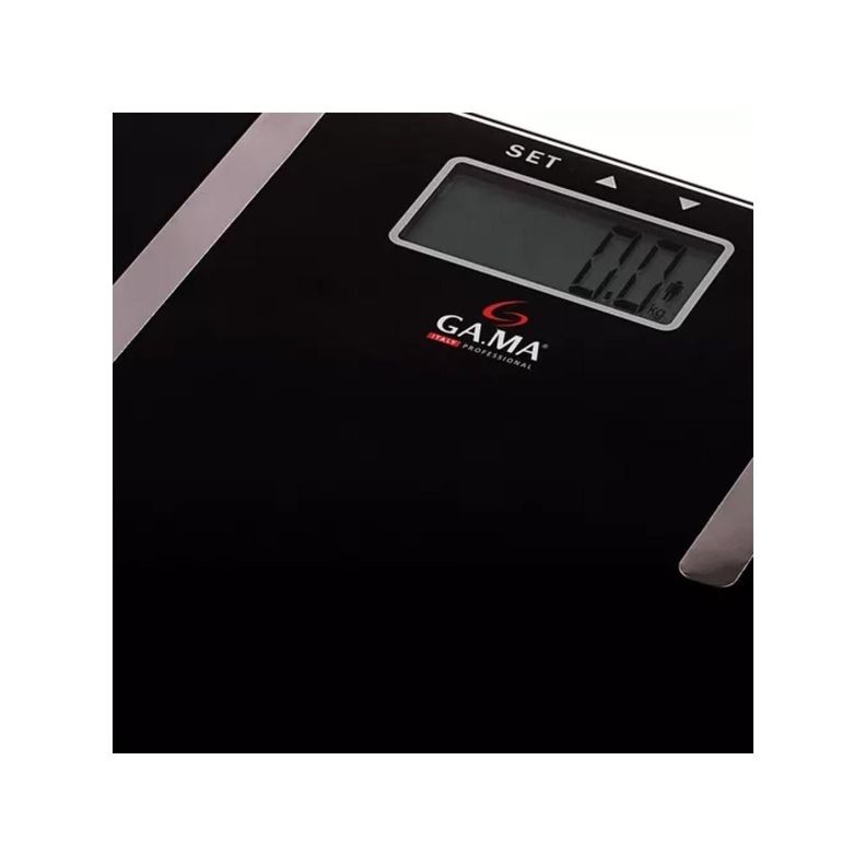 Balanza Peso Digital 150Kg Negro Luxury Negro SCF2000-2