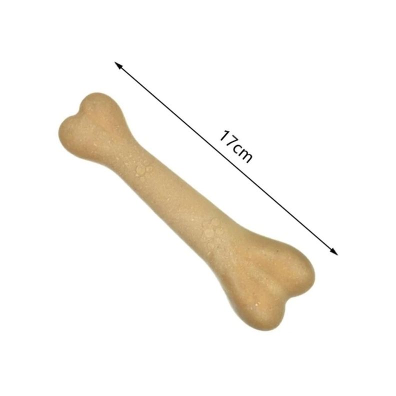 Juguete Para Perro Hueso Flotante 17cm De Goma Mascotas-0