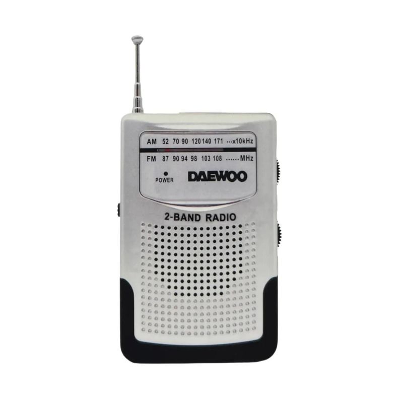 Radio De Bolsillo Am Fm Blanco Di681 Daewoo
