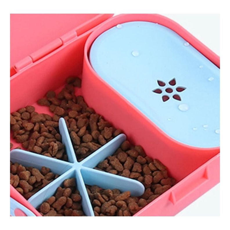 Lonchera Mascotas Plato Bebedero Portatil Para Mascotas-1