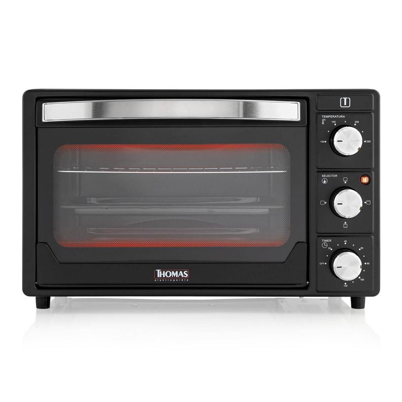 Horno Electrico 25L 1500W 250°C Negro Grill TH-25N01-0