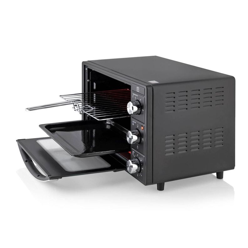 Horno Electrico 25L 1500W 250°C Negro Grill TH-25N01-1