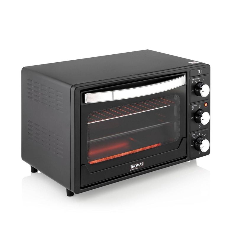 Horno Electrico 25L 1500W 250°C Negro Grill TH-25N01-4