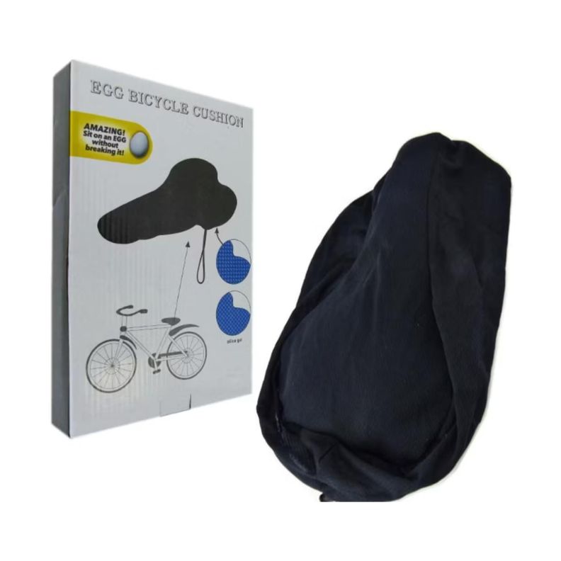 Funda De Cojin Sillin Ergonomico Acolchado Gel Para Bicicleta-2