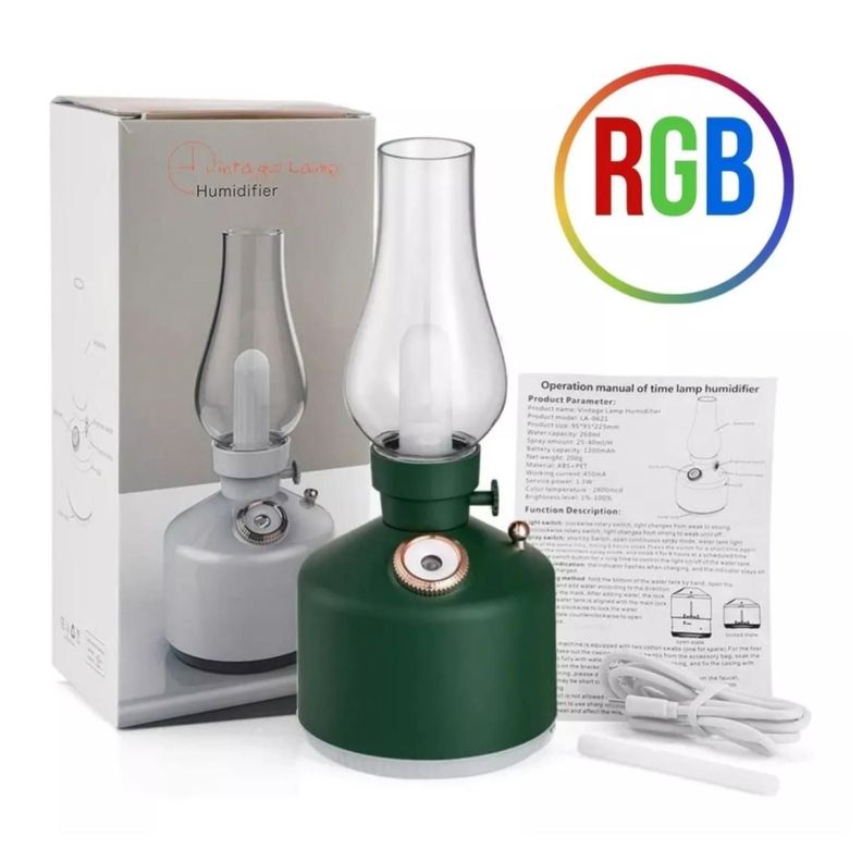 Humidificador Difusor De Aromas De Escritorio Recargable-0