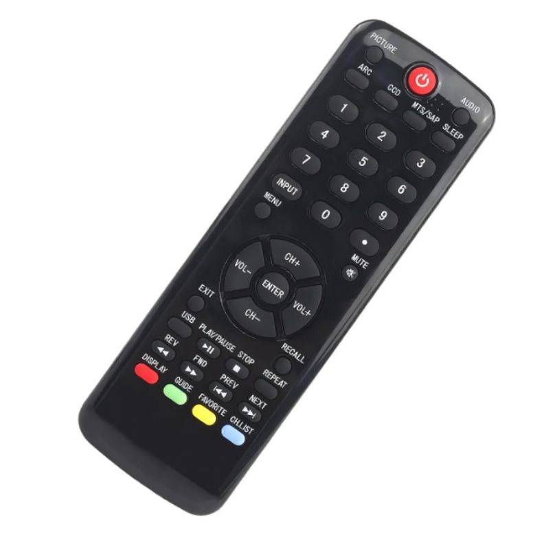 Control Remoto Universal Alternativo Para Tv Haier Negro