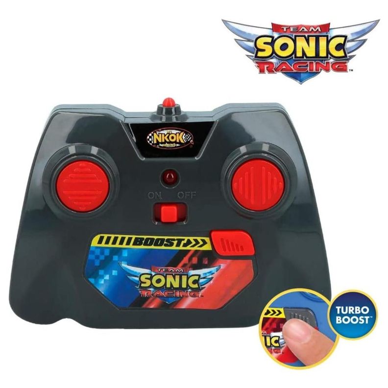 Juguete Figura Shadow Sonic The Hedgehog Auto A Control Remoto-2