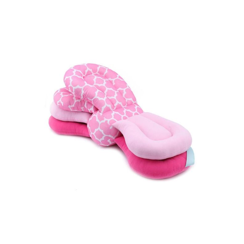Almohada Cojin Para Lactancia Amamantar Bebe Rosado-0