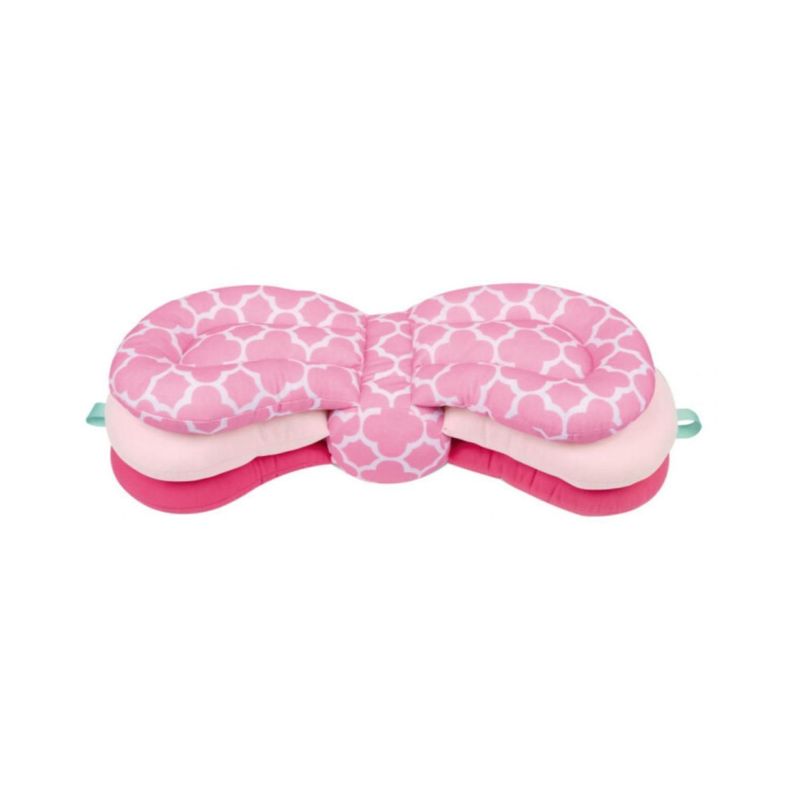 Almohada Cojin Para Lactancia Amamantar Bebe Rosado-3