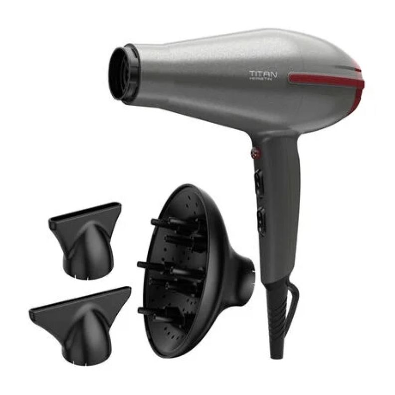 Secador De Pelo 3 Temperaturas 2 Velocidades 2200W Diamond Titan Keratin-3