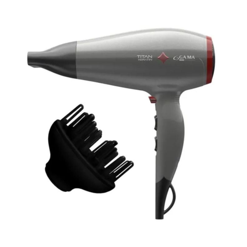 Secador De Pelo 3 Temperaturas 2 Velocidades 2200W Diamond Titan Keratin-4