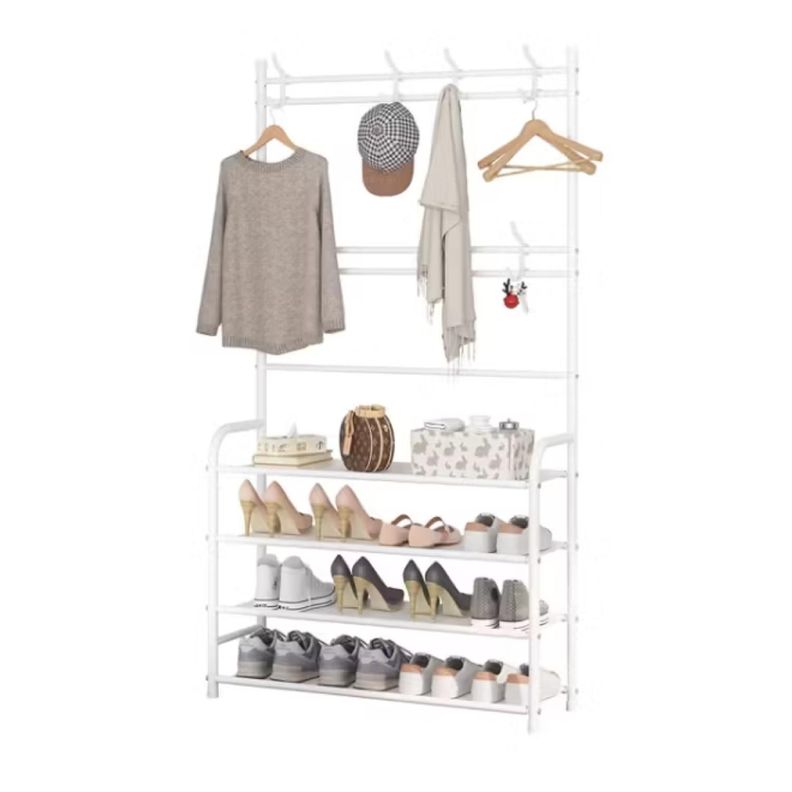 Organizador 4 Niveles Perchero Zapatera 160x75cm-0