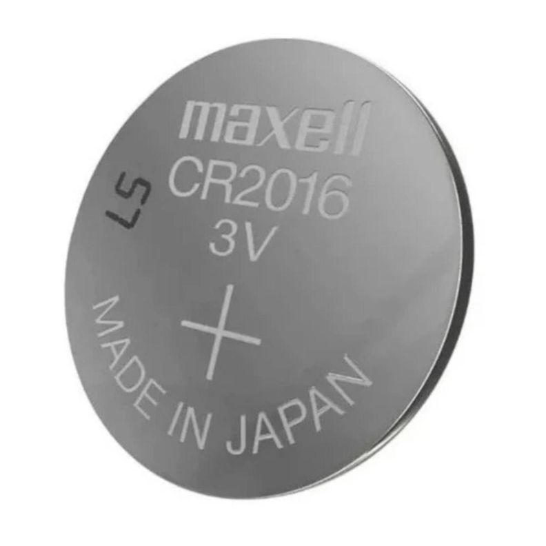 Pack 5 Pilas CR2016 Para Reloj XC2016 Gris
