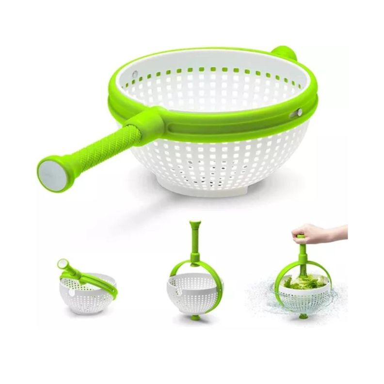 Secador Escurridor Spinner Vegetales Alimentos Cocina