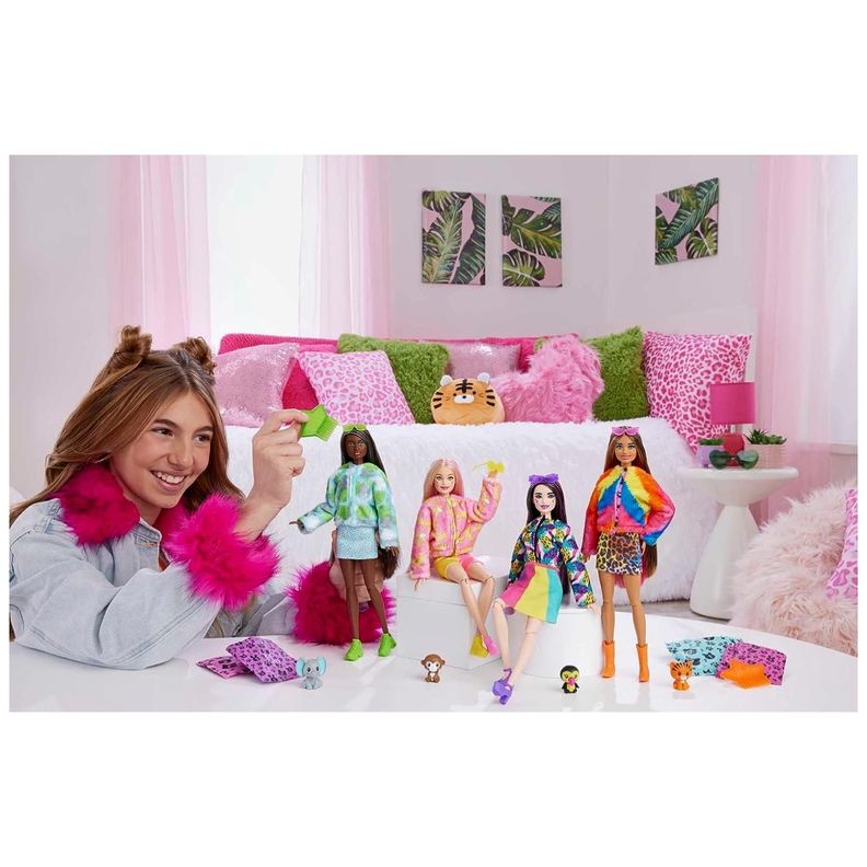 Juguete Figura De Accion Barbie Barbie Cutie Reveal Elefante Barbie-3
