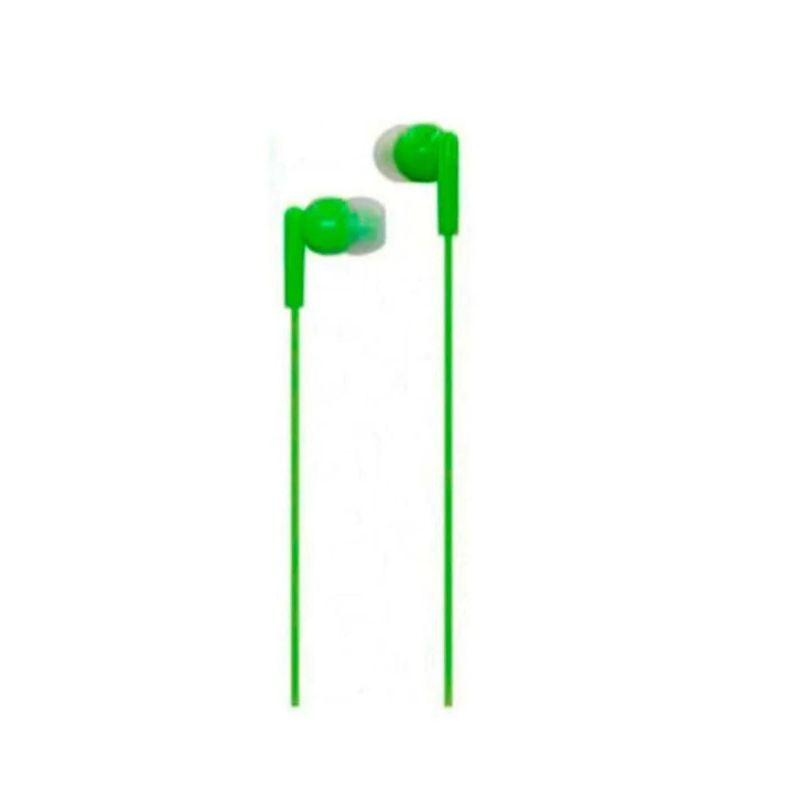 Audifonos Manos Libres Jack 3.5 In Ear Verde Gummy