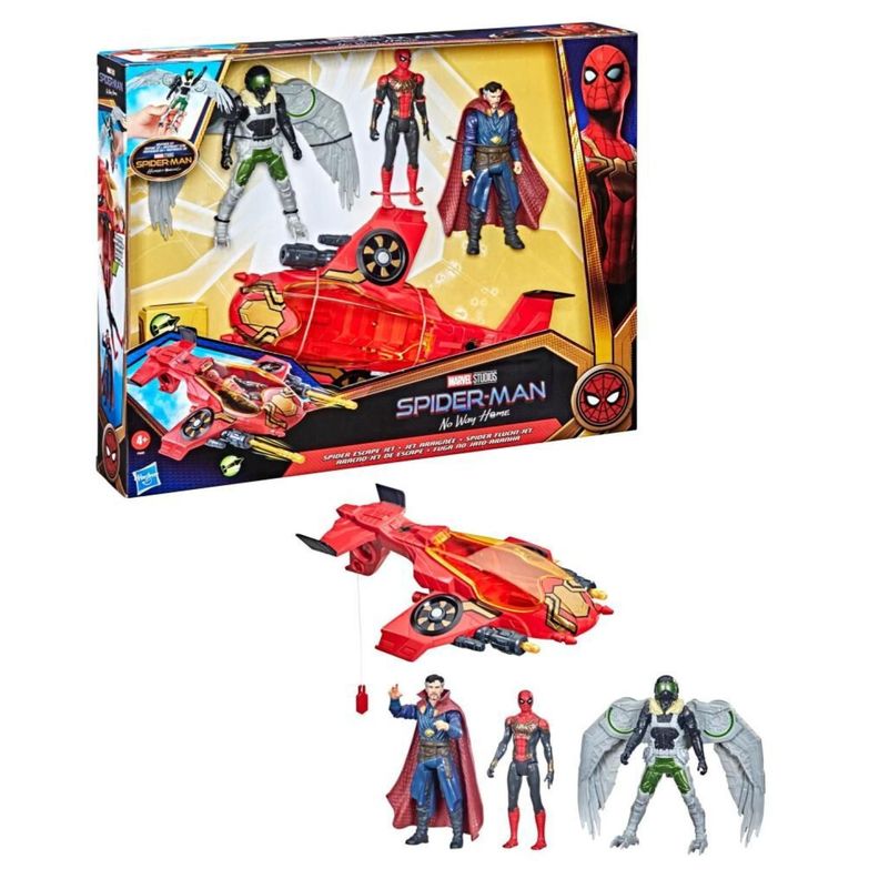 Juguete Figura De Accion Spider Man Jet Escape  Sin Regreso A Casa-2