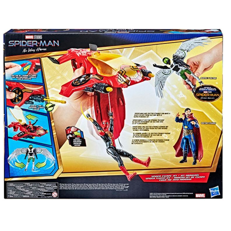Juguete Figura De Accion Spider Man Jet Escape  Sin Regreso A Casa-3