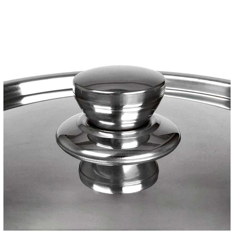 Set De Ollas Bateria De Cocina 8 Piezas Inoxidables-3