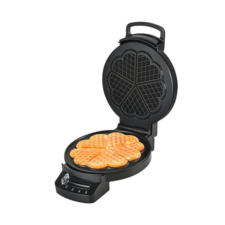 Maquina Para Waffles Waffle En Corazon BWC078-1