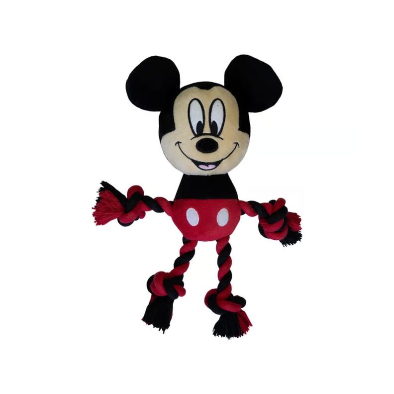Juguete Interactivo Para Mascotas Mickey Mouse Tierno Rojo-0