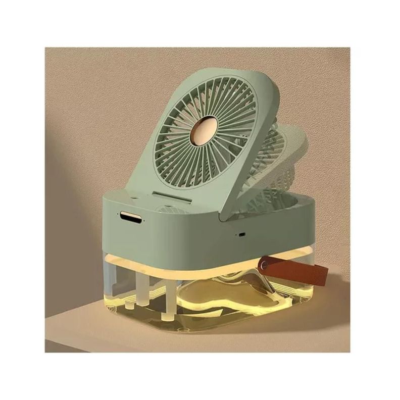 Mini Ventilador Humidificador De Mesa Plegable 2500ml USB-1